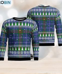 Edmonstone Tartan Christmas Ugly Sweater 3D Gift For Men And Women
