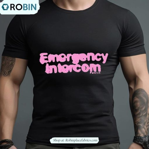 Emergency Intercom Fan Club Art Poster Design Shirt