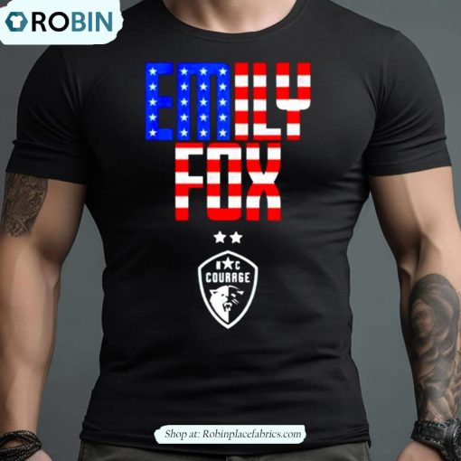 Emily Fox Usa Flag Shirt
