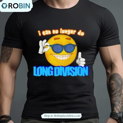 Emoji I Can No Longer Do Long Division 2023 Shirt