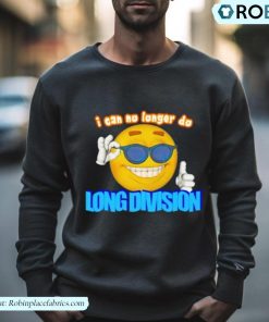 Emoji I Can No Longer Do Long Division 2023 Shirt