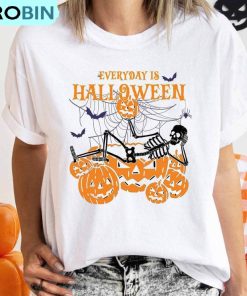 Every Day Is Halloween Funny Shirt, Halloween Party Crewneck Unisex Hoodie