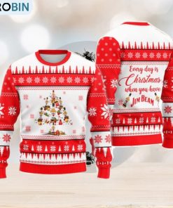 Everyday Is Christmas When You Have Jim Beam Ugly Christmas Sweater