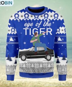 Eye Of The Tiger Ugly Christmas Sweater, Xmas Gift Men And Women