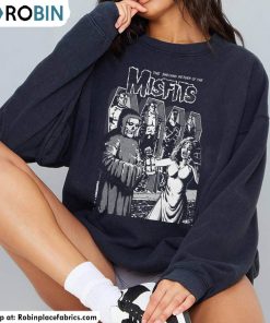 Fantastic Misfits Shirt, Misfits Punk Rock Music Long Sleeve Unisex T Shirt