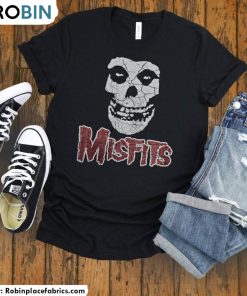 Fantastic Misfits Shirt, Vintage Aesthetic Distressed T Shirt Short Sleeve