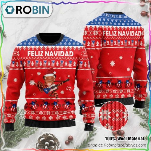 Feliz Navidad Ugly Christmas Sweater  US1018