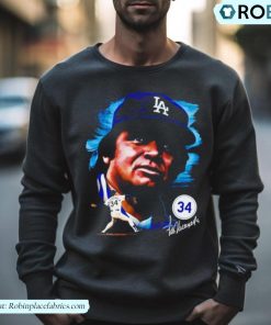 Fernando Valenzuela Los Angeles Dodgers Portrait Shirt