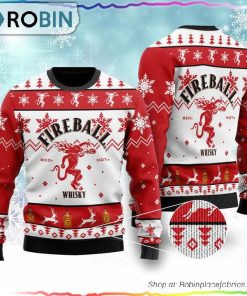 Fireball Christmas Sweater
