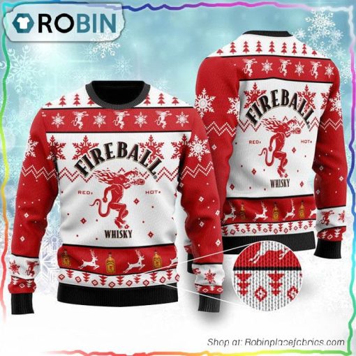 Fireball Christmas Sweater