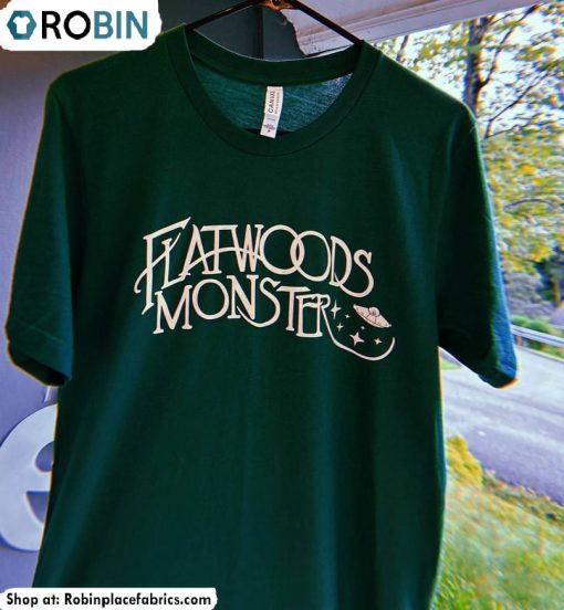 Flatwoods Monster Fleetwoods Trendy Unisex T Shirt Tee Tops