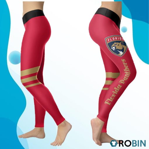 Florida Panthers Women 3D Printed Leggings Sports