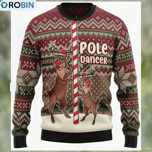 Folgers Grinch Snow Ugly Christmas Sweater