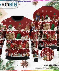 For Cavoodle Lovers Ugly Christmas Sweater