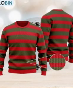 Freddy Krueger Costume Ugly Christmas Sweater