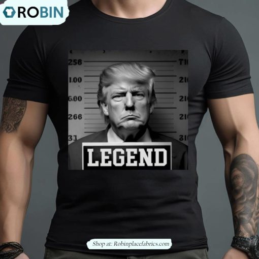 Free Donald Trump Mugshot Shirt