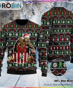 Funny Bigfoot Ugly Christmas Sweater