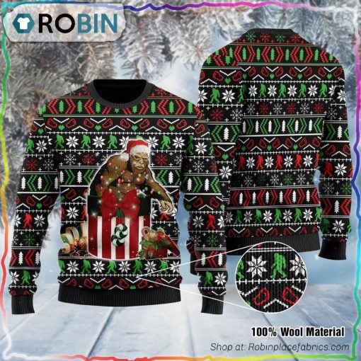 Funny Bigfoot Ugly Christmas Sweater