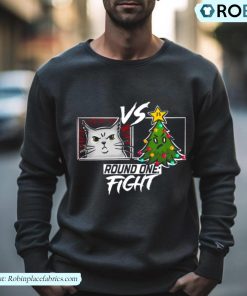 Funny Cat Christmas Tree Cat Versus Christmas Tree Gift Cat Lovers Shirt Funny Cat Christmas Tree Cat Versus Christmas Tree Gift Cat Lovers Shirt