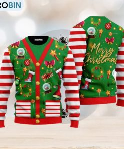 Funny Christmas Cardigan Style Ugly Christmas Sweater For Men And Women