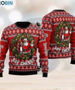 funny-jesus-and-santa-merry-ugly-christmas-sweater-gift-for-men-women-1