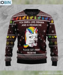 Funny Unicorn Christmas Ugly Christmas Sweater