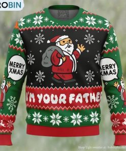Funny Xmas Spoiler Christmas Santa Claus Ugly Christmas Sweater
