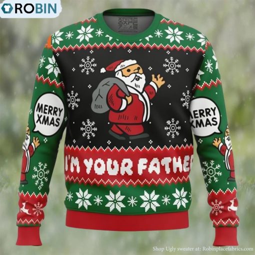 Funny Xmas Spoiler Christmas Santa Claus Ugly Christmas Sweater