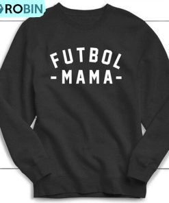 Futbol Mama Shirt, Vintage Soccer Hoodie Long Sleeve