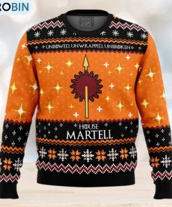 Game of Thrones House Martell Ugly Christmas Sweater