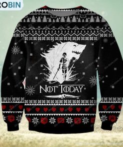 game-of-thrones-not-today-ugly-christmas-sweater-3d-gift-for-men-and-women-1