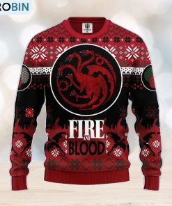 game-of-thrones-targaryen-ugly-christmas-sweater-amazing-gift-men-and-women-christmas-gift-1