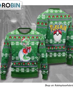Gardevoir Pokemon Anime Christmas Ugly Sweater