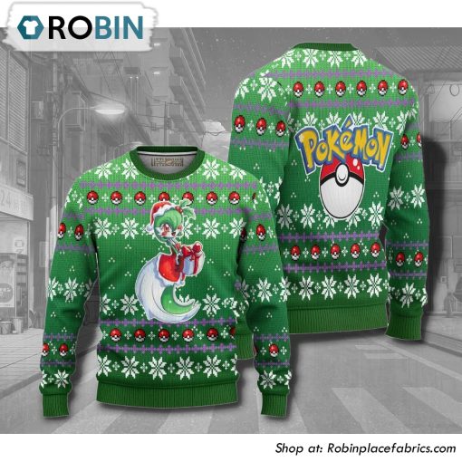 Gardevoir Pokemon Anime Christmas Ugly Sweater