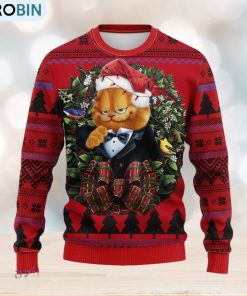 Garfield Odie Film Noel Mc Ugly Christmas Sweater