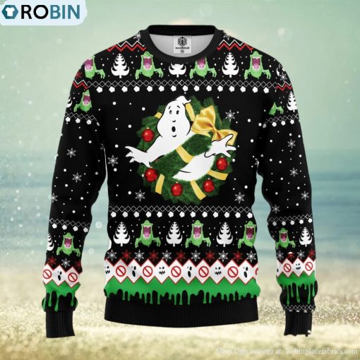 Ghostbuster Ugly Christmas Sweater Amazing Gift Men And Women Christmas Gift