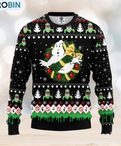Ghostbuster Ugly Christmas Sweater Amazing Gift Men And Women Christmas Gift