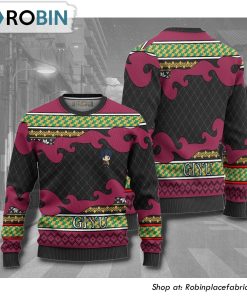 Giyu Demon Slayer Anime Christmas Ugly Sweater