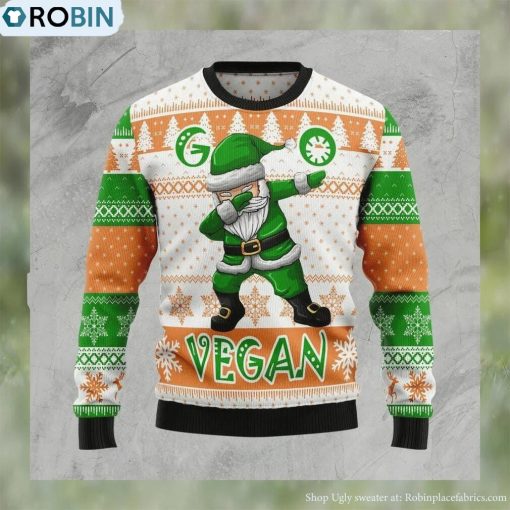 Go Vegan Ugly Christmas Sweater