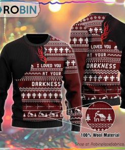 God Is Always Up To You Ugly Christmas Sweater