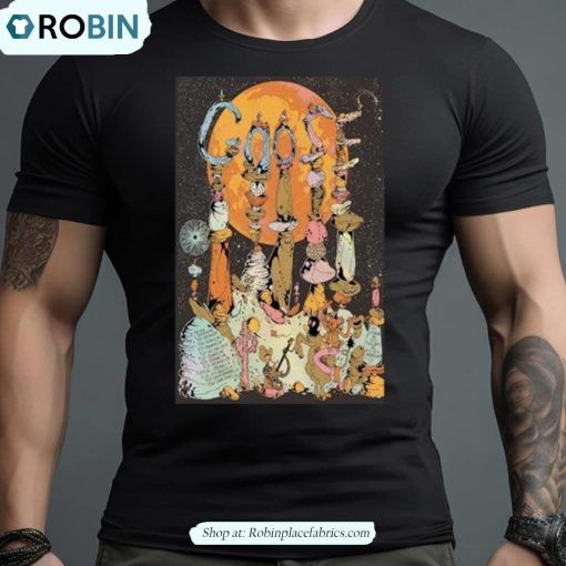 Goose Fall Tour 2023 Poster Limited Shirt