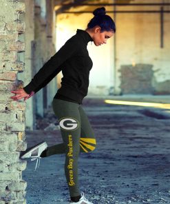 Green Bay Packers Women 3D Printed Leggings Sports Green Bay Packers Women 3D Printed Leggings Sports
