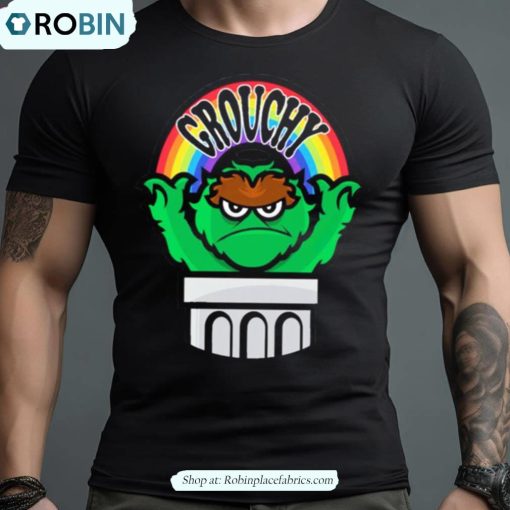 Grouchy Grouch Trashed Rain Bow Shirt
