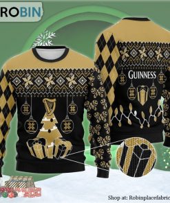 Guinness Beer Ugly Christmas Sweater