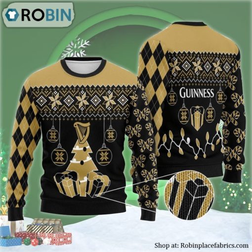 Guinness Beer Ugly Christmas Sweater