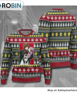 Gurren Lagann Kamina Ugly Christmas Sweatshirt