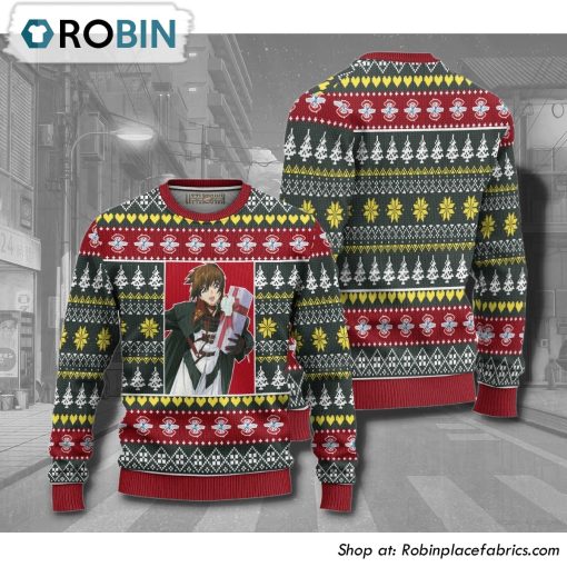 Gundam Kira Yamato Anime Christmas Ugly Sweater
