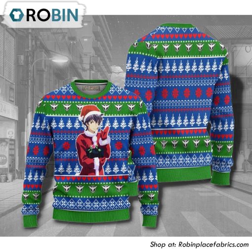 Gundam Setsuna Anime 3D Printed Ugly Christmas Sweater
