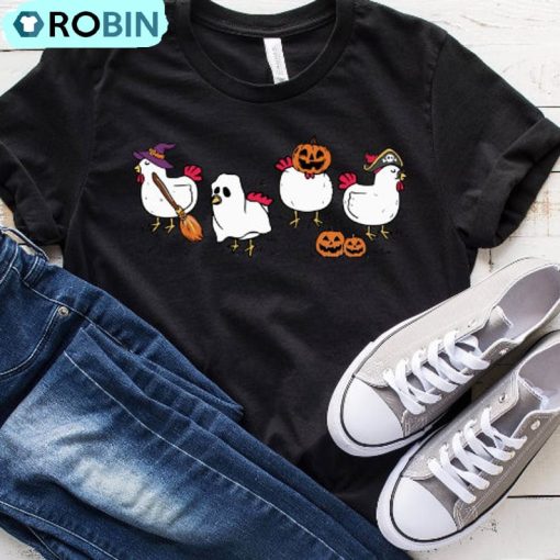 Halloween Chicken Funny Shirt, Dancing Chicken Tee, Hoodie, Sweatshirt