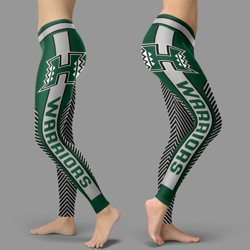 Hawaii Rainbow Warriors Team High Waist Leggings for Women